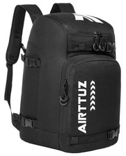 Ski Boot Bag - Ski and Snowboard Boots Backpack  Excellent for Travel with BLACK