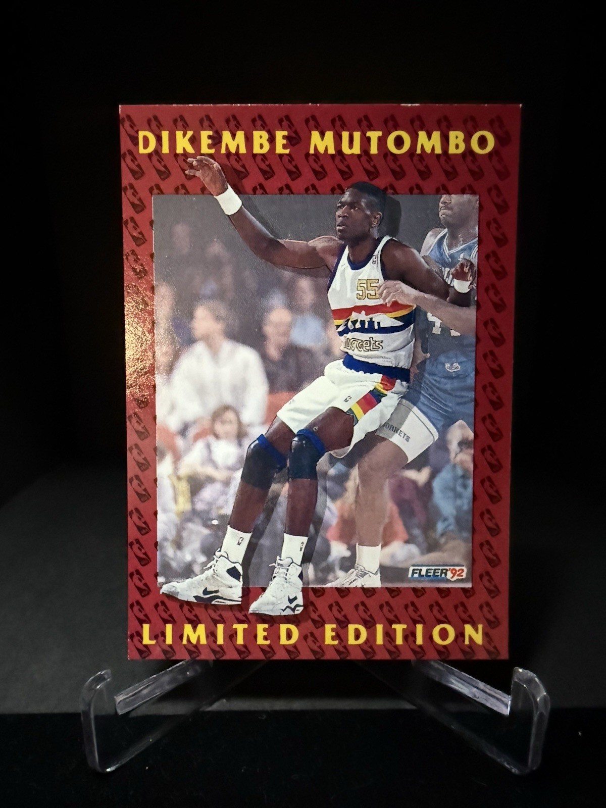 1991-92 Fleer Limited Edition Dikembe Mutombo #3