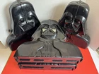 1980 Vintage Kenner Star Wars Darth Vader Head Action Figure Storage Case Lot