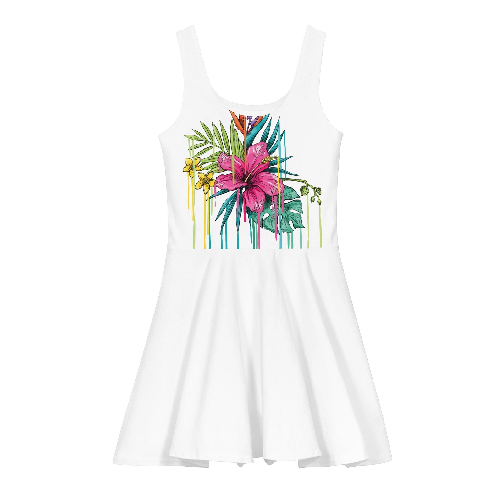 Cotton skater dress