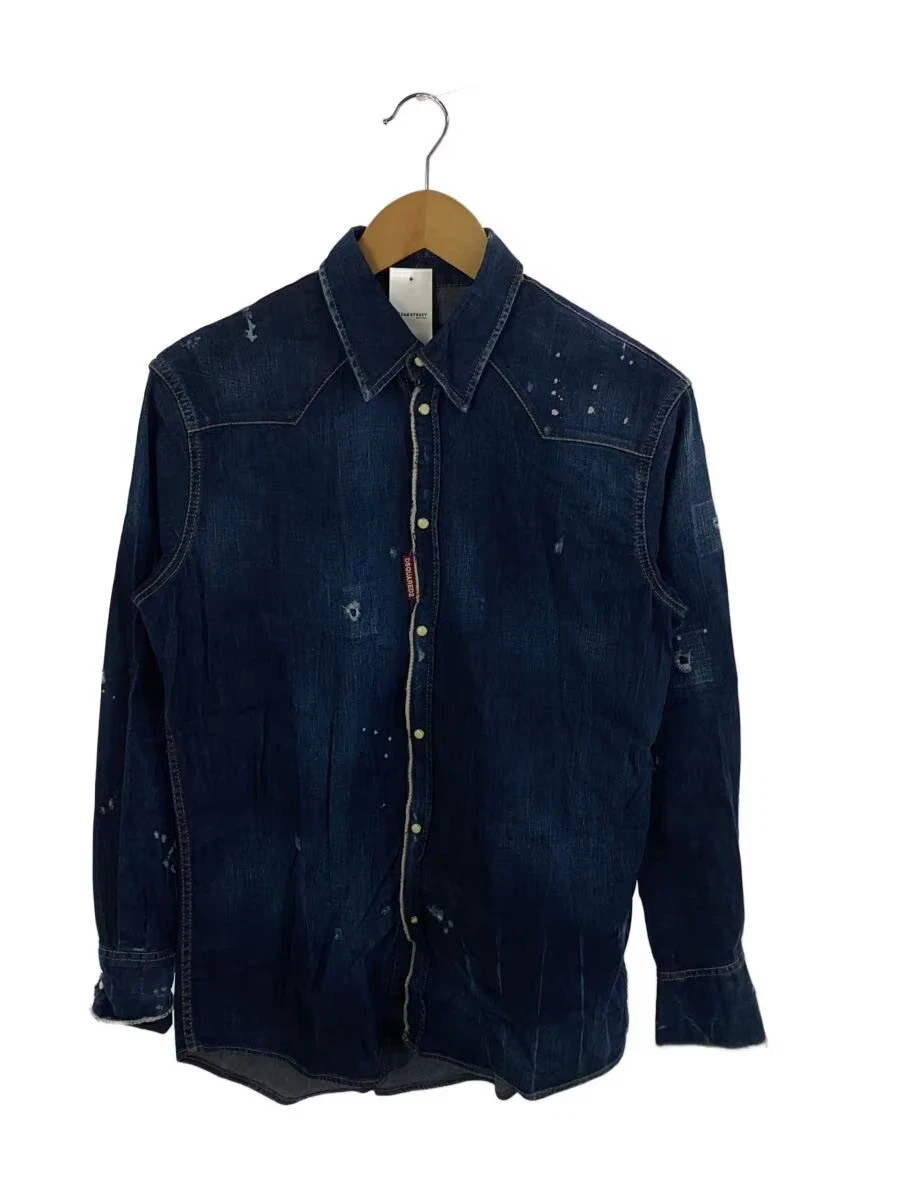 Dsquared2 Denim Casual Button-Down Shirts for Men for sale | eBay