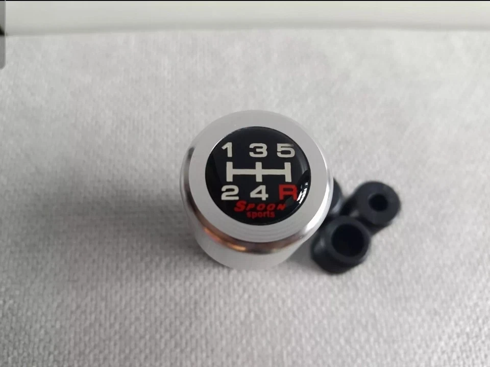 CUCHARA CROMADA 5SP perilla de cambio para HONDA CIVIC TIPO R ACURA VTEC ACUERDO s2000 Foto 2 de 3