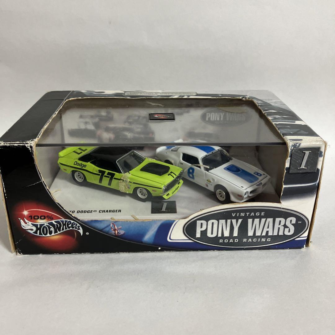 Hot Wheels PONY WARS ROAD RACING 100% | eBay