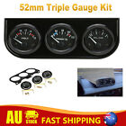 <!--F#f_0-->52mm Mechanical Electronic Triple Gauge Set Water Temp Oil Pressure Volt Meter<!--F/-->
