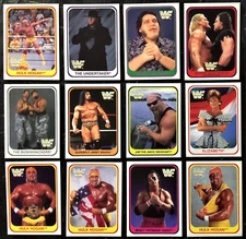 1991 Merlin Italian WWF WWE WcW  Wrestling Cards Finish Complete Set - YOU PICk