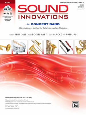 SOUND INNOVATIONS FOR CONCERT BAND-COMBINED PERCUSSION-MUSIC BOOK 2 W/ACCESS-NEW