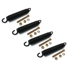 4-Pack - Snow Plow Blade Trip Spring & Eyebolt Kits for Boss Power-V, Power-V XT