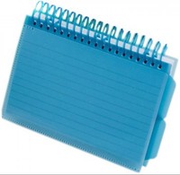 Oxford Spiral Index Cards With Poly Cover, 3 X 5, Ruled, White Cards, Cover Co on sale Oxford Spiral Index Cards With Poly Cover, 3 X 5, Ruled, White Cards, Cover Co on sale