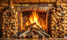 Fireplace Decorative Wall Art Sticker 3D Marble Wall Art Self Adhesive Vinyl V8