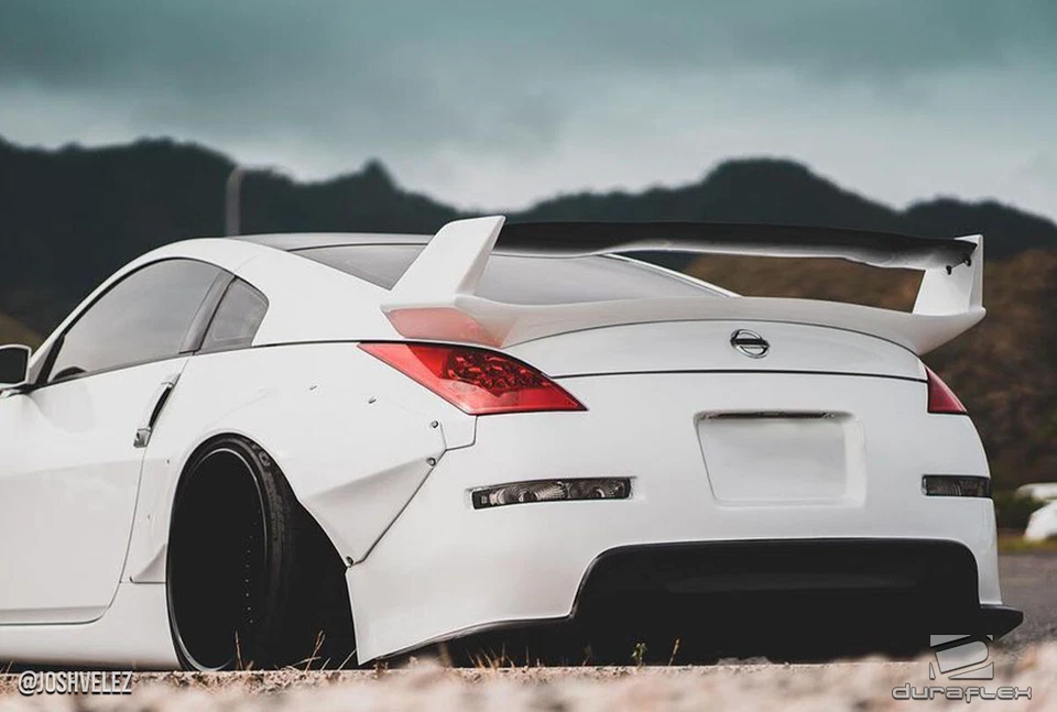 For 2003-2008 350Z Z33 2DR Coupe Duraflex AM-S Wing Trunk Lid Spoiler - 1 Piece - Image 3 of 4