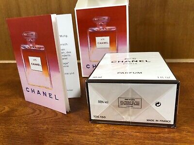 CHANEL No 5 Perfume Parfum Andy Warhol Limited Edition MINT CHANEL No 5 Perfume Parfum Andy Warhol Limited Edition MINT