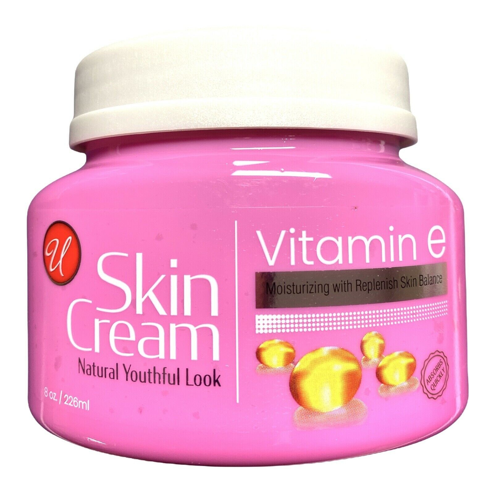 Personal Care Vitamin E Skin Cream 8oz For A Natural Youthful Look