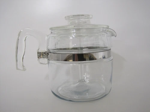 Vintage Pyrex 7754-B Glass Percolator Coffee Pot 4 Cup - See below