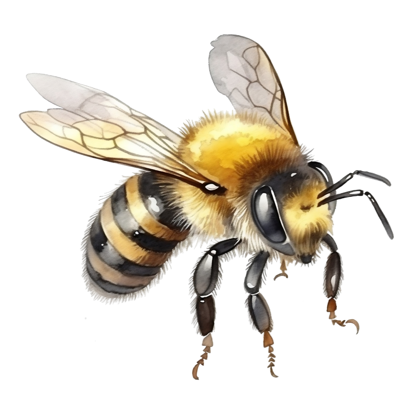 Spreadshirt Biene Maja Aufkleber „Ein Herz Für Bienen“ – 10 X 10 Cm, Weiß Glänzend, Vinyl