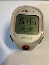 Polar RCX3 BIANCO - solo orologio con batteria nuova