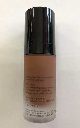 Glo skin beauty Liquid Luminous Foundation SPF18 MOCHA, Retail $58 Fast Shipping - Picture 2 of 3