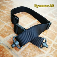 New Heavy Duty Shooting Sling Belt Strap 3 Points Nylon with 1.25" QD swivel