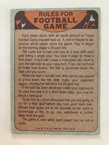 1974 Topps Football Team Checklist Pick from photos .10¢ shipping after 1st one! - Picture 175 of 211