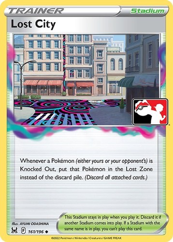 Lost City 161/196 NM / M Lost Origin Sword Shield Pokemon Card $2 Flat  Shipping | eBay