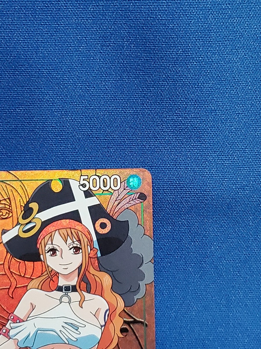 ONE PIECE Card Nami OP02-036 Alt Art SR Game Paramount War NM