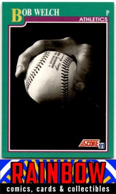 1991 Score #568 Bob Welch