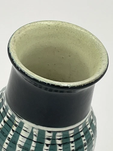 Vintage Scheurich Fat Lava West German Art Pottery Vase Mid Century 1222-21 - Picture 3 of 5