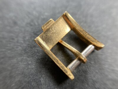 Original Ulysse Nardin 9mm Gold Buckle Vintage Damen Uhrenarmband Selten