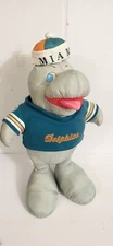  VINTAGE Stuffins NFL  Miami Dolphins -Dolphin Plush 1994