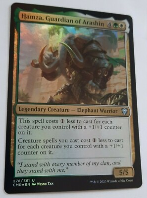 MTG Commander Legends HAMZA, GUARDIAN OF ARASHIN 278/361 U FOIL M
