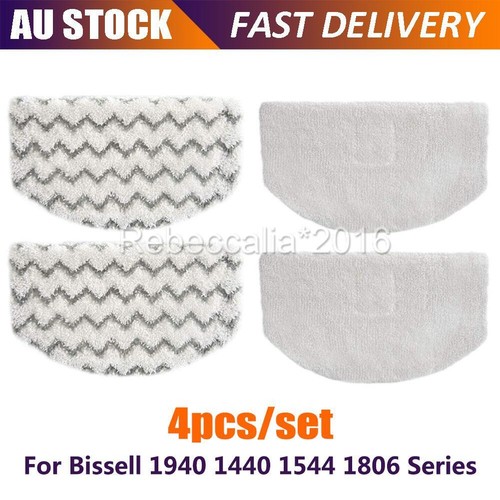 4pcs Washable Microfiber Mop Pads For BISSELL PowerFresh Steam 1940/