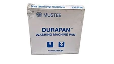 MUSTEE Durapan 30 In. X 32 In. Washer Pan