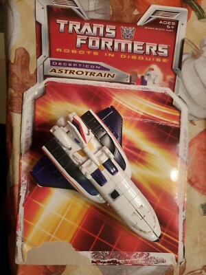 Transformer Deluxe Class RID ASTROTRAIN Decepticon 2006 Jet Plane ExcCond 