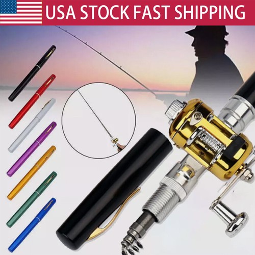 Mini Aluminium Alloy Lure Fishing Rods Stable Lightweight Durable ...