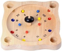 Tiroler Roulette Aus Holz Gesellschaftsspiel 320300HOT -Neu- Itali