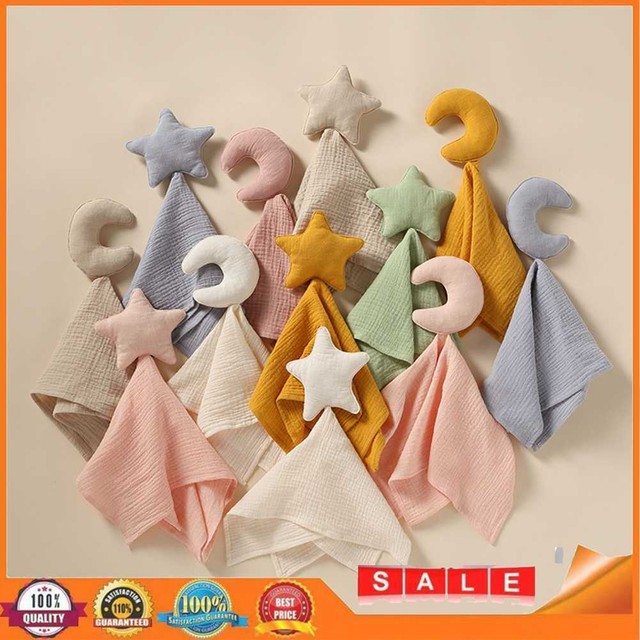 Baby Appease Towel Star Moon Infant Pacifying Towel Kids Sleep Toy for Baby Gift Baby Appease Towel Star Moon Infant Pacifying Towel Kids Sleep Toy for Baby Gift