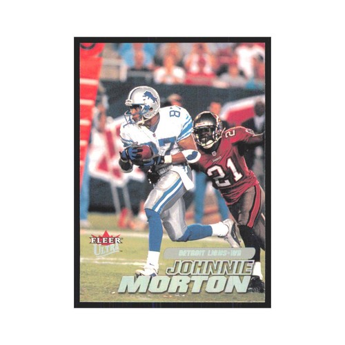 Johnnie Morton 2001 Fleer Ultra 248 Detroit Lions Football Card NM eBay