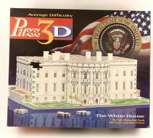 puzz 3d white house