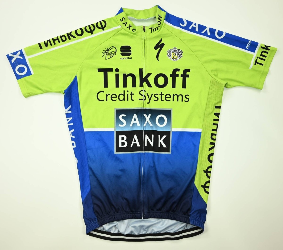 Sportful SPORTFUL TINKOFF SAXO BANK CYCLING SHIRT TRIKOT XL | eBay