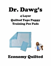 150ct 23x36" 4-Layer Pads Dogs up to 40LB Reusable up to 3x's Econo Quilted