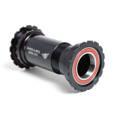 Räderherstellung BB86/92 Außenbord ABEC-3 BB für 24 mm (Shimano) Kurbeln - schwarz