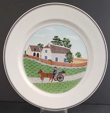 Villeroy and Boch Design Naif Dinner Plate(s)- Going to Market