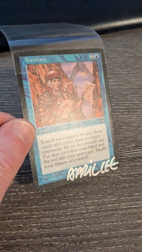 Intuition MTG Signed (A) - Picture 3 of 4