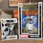 Funko Pop Comic Covers: #08 Moon Knight (Marvel) + Khonshu Pop! #1049