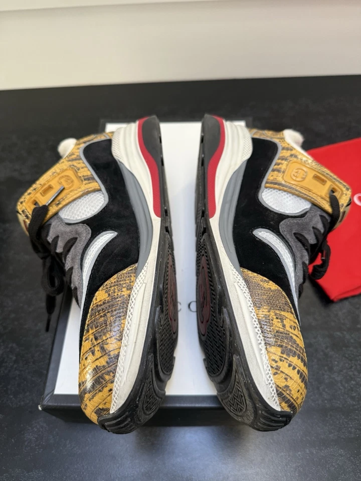 Gucci Ultrapace 'Tejus Amarillo Impreso' Talla 9 Foto 3 de 4