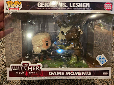 Funko Pop! Games The Witcher 3 Wild Hunt Geralt vs Leshen #555 Boxed