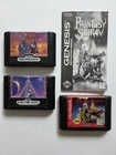 Phantasy Star II, III, & IV (Sega Genesis, '90-'95)*Authentic, Tested, See Desc*