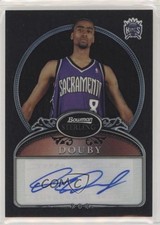 2006-07 Bowman Sterling Black Refractor 13/25 Quincy Douby #86 Auto n8q