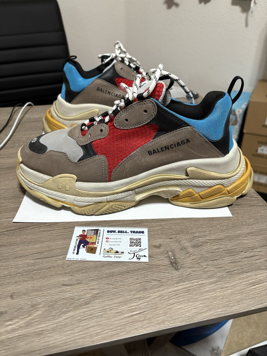 Size 43 EUR / 10 US - BALENCIAGA TRIPLE S 533883 sneakers 
