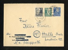 SBZ Nr.212+215+216 BRIEF BERLIN NW7 - 26.7.1949 - HALLE / SAALE (974482)