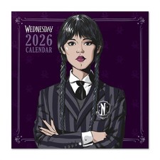 2026 Wednesday Wall Calendar 30x30cm Teen bedroom gift idea for girl and boy